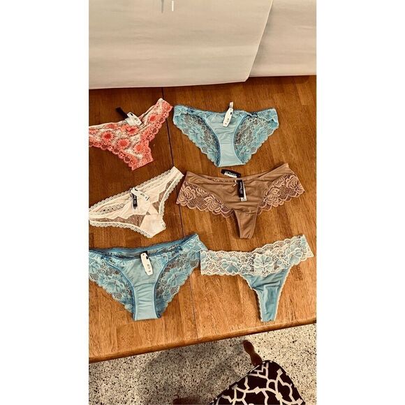 Adore me By Victoria Secret Lace Panties Womens Size XS Lot of 6 - Picture 3 of 12